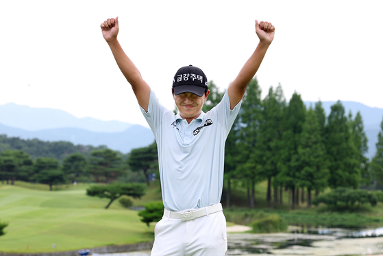 옥태훈, 제68회 KPGA 선수권대회에서 생애 마수걸이 우승